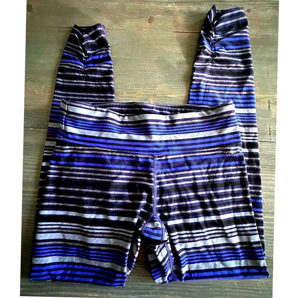 CALVIN KLEIN Performance Wick Women's Capri's With‎ Back Calf Shirring ~ Size S